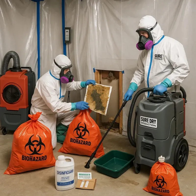 Contaminated Water Handling Protocols process in Washougal, WA